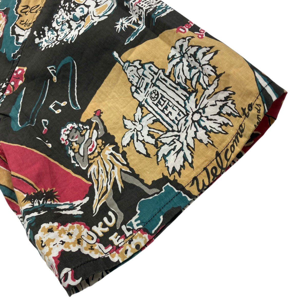 古着 ステューシー アロハシャツ ブラック 黒 STUSSY - stussy アロハシャツの通販 by タリーヌ's shop