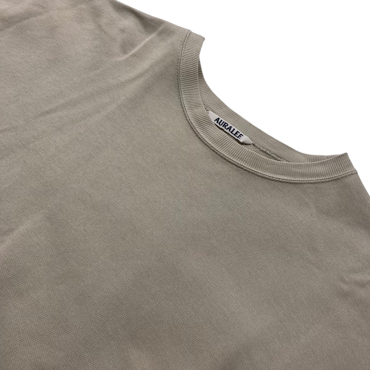 美品✨オーラリー SUPER SOFT SWEAT BIG P/O 1 ベージュ AURALEE(オーラリー) 19SSSUPER SOFT SWEAT BIG P Oスウェット