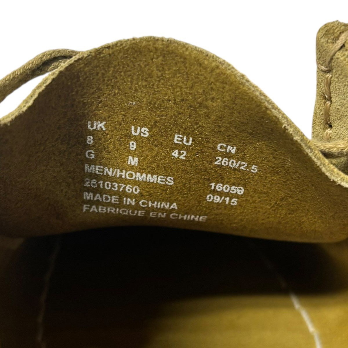 [新品]26cm CLARKS INSCRIRE WALLABEE ベージュ Buy Clarks Originals Wallabee in beige | 26182221 at solebox