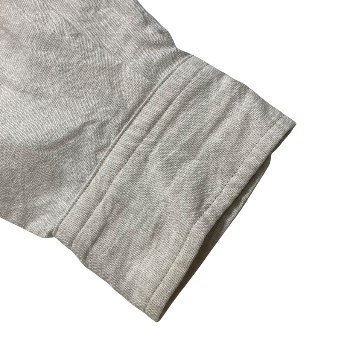 MAATEE&SONS 23SS 強撚リネンコットンオックスフォードワークシャツ マーティーアンドサンズ 23SS MT3103-0604B 強撚 LINEN OXFORD