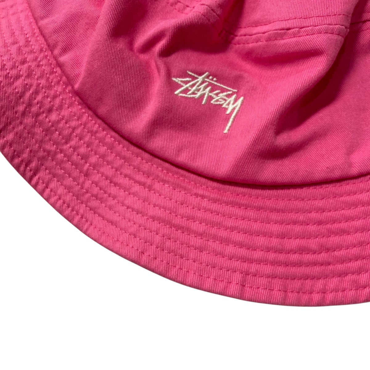 stussy(ステューシー) Stock Bucket Hatロゴ刺繍バケットハット