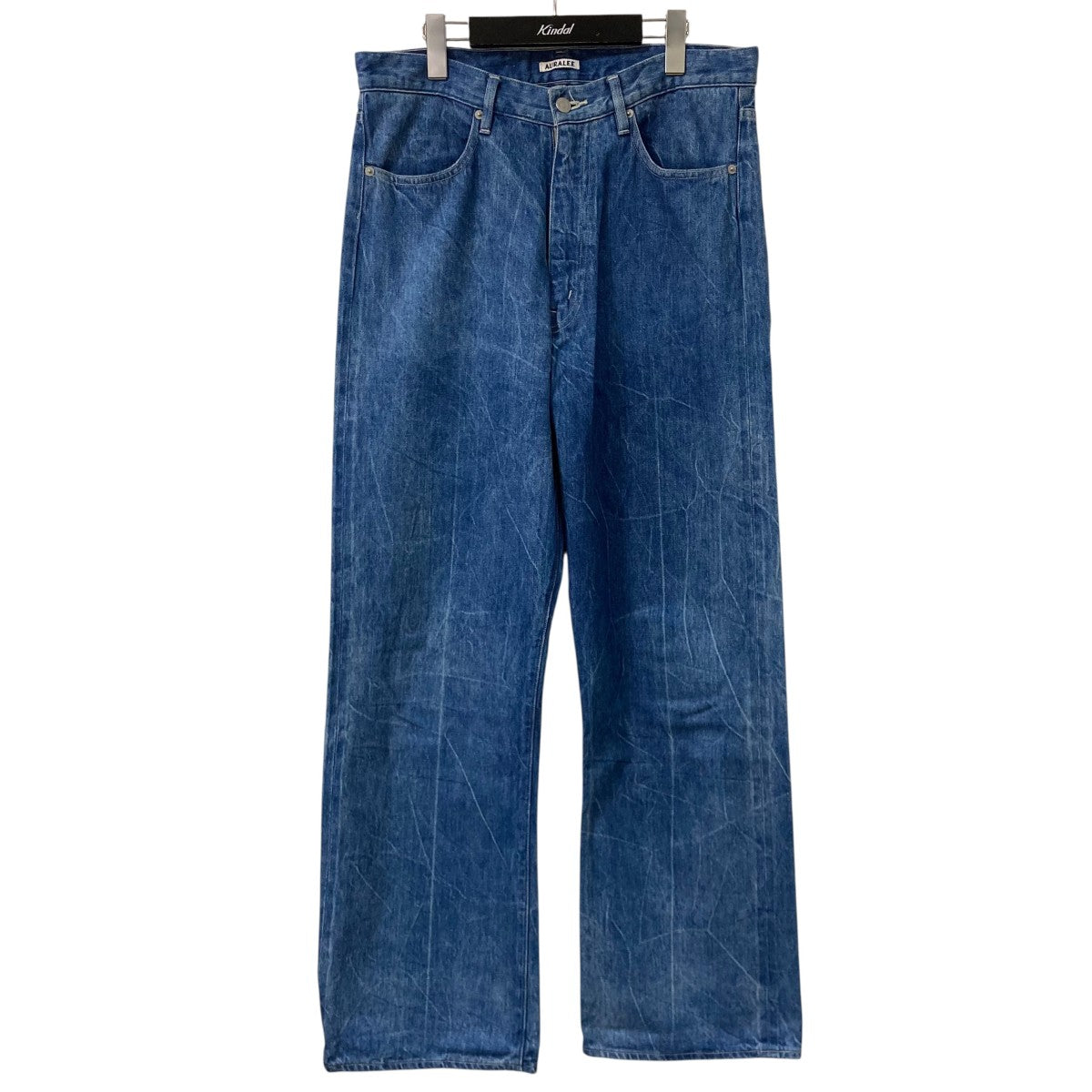 AURALEE(オーラリー) 23SSSELVEDGE FADED LIGHT DENIM PANTS