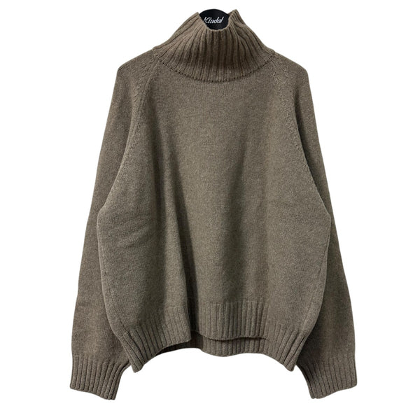 stein(シュタイン) EX FINE LAMBS LOOSE HIGH NECK KNIT LSハイネック