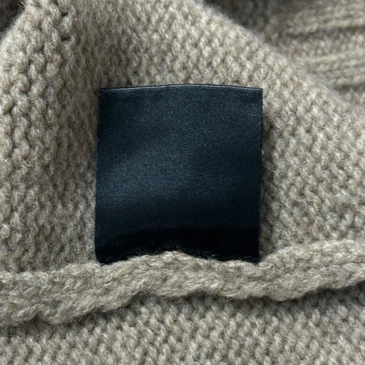 EX FINE LAMBS LOOSE HIGH NECK KNIT LSハイネックニット