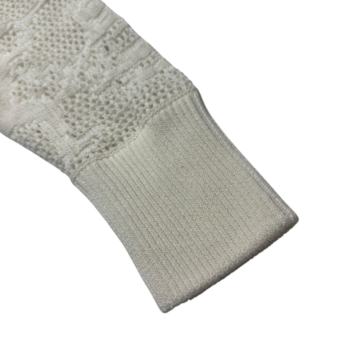 23SSANGEL LACE KNITローゲージニットパーカー2301SK65
