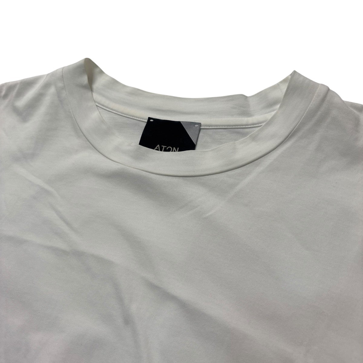 ATON ホワイト コットン Tシャツ 20250416_aton_64_031_1400x.jpg