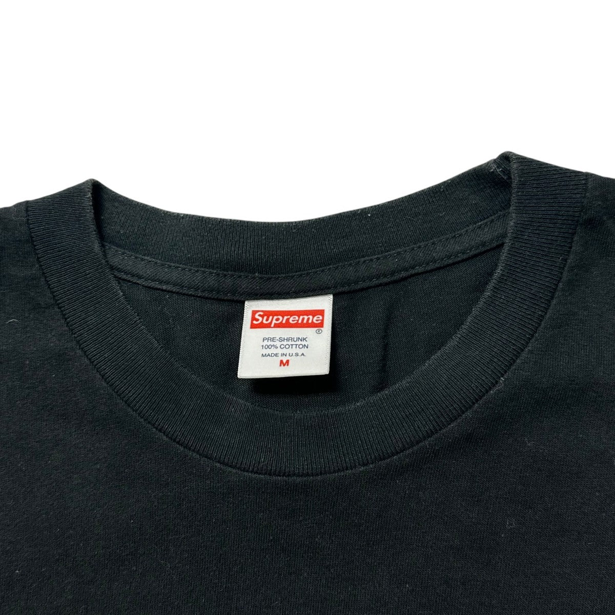 (希少限定）SUPreme シュプームメンズワイシャツ　絹100 ％　黒色 希少限定）SUPreme シュプリームメンズワイシャツ 絹100