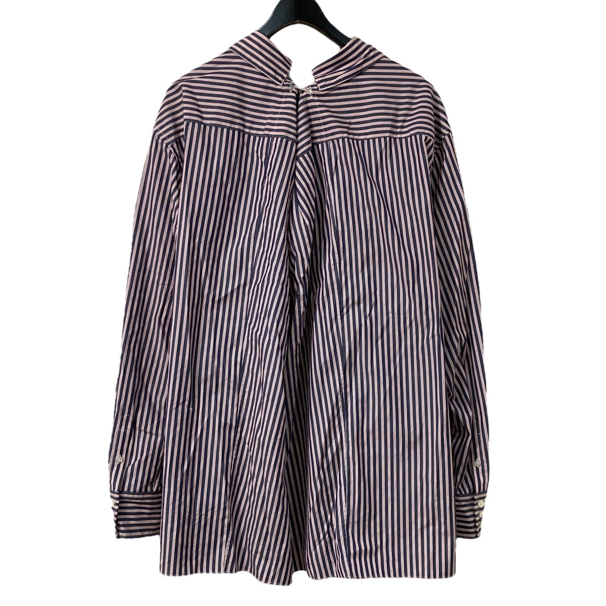 GODONLYKNOWS ストライプシャツ　 Sサイズ タグ付き LES SIX(レシス) arrested shirtコットンストライプシャツfemton