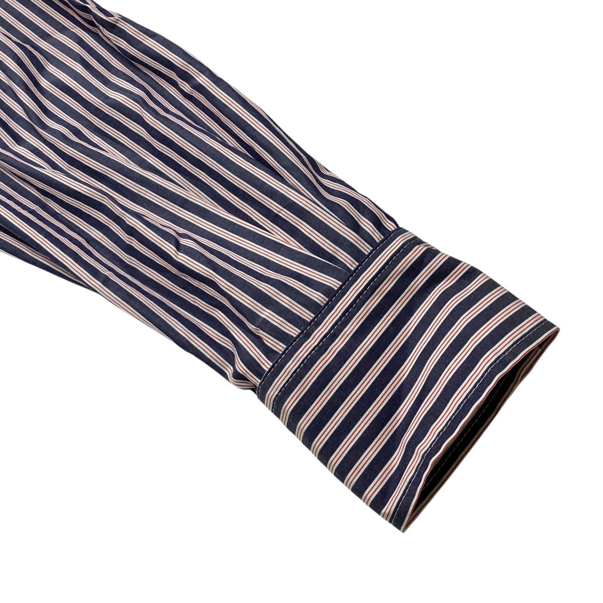 LES SIX(レシス) arrested shirtコットンストライプシャツfemton 7 arr