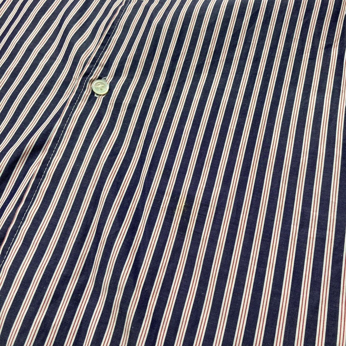 LES SIX(レシス) arrested shirtコットンストライプシャツfemton 7 arr