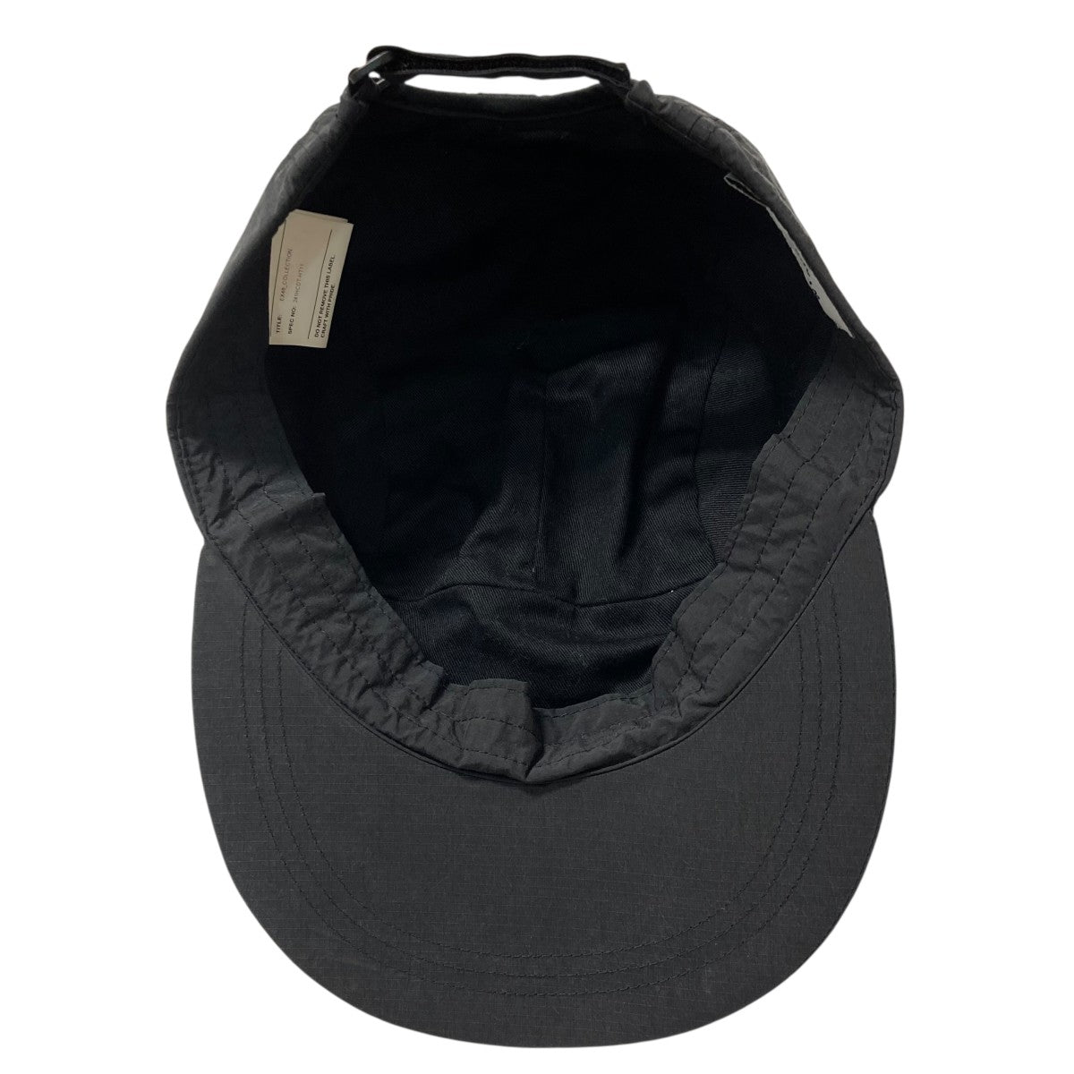 WTAPS 24SS T-5 02 CAP BLACK タップス キャップ 黒 WTAPS Cap in Black | SVD UAE