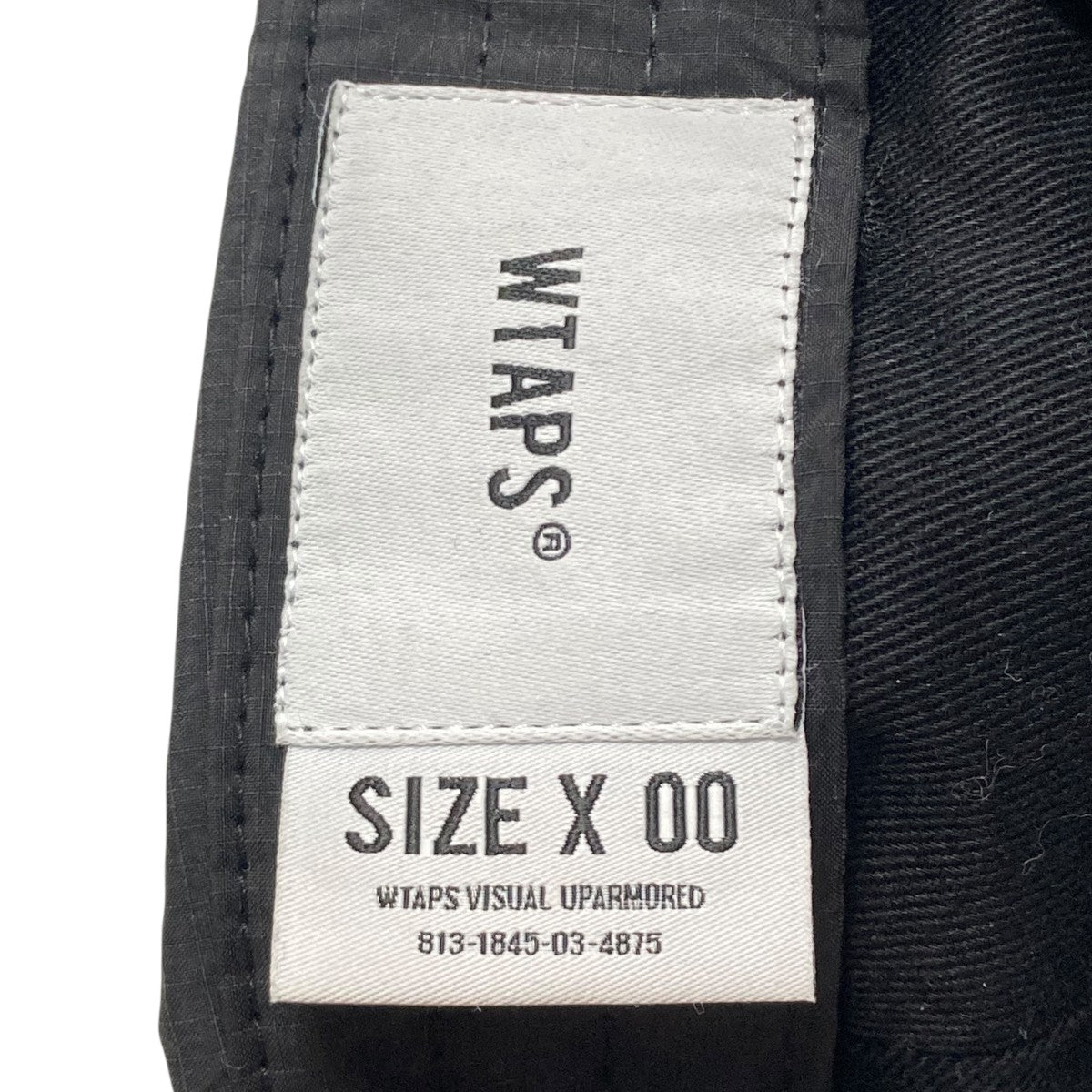 WTAPS(ダブルタップス) 24SST-5 02 Cap Nylon． Ripstop． Sign