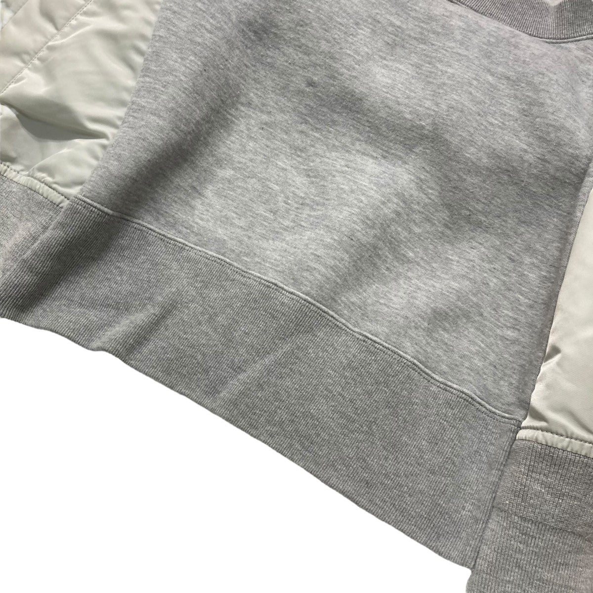 sacai(サカイ) Nylon Twill PulloverクルーネックスウェットSCM