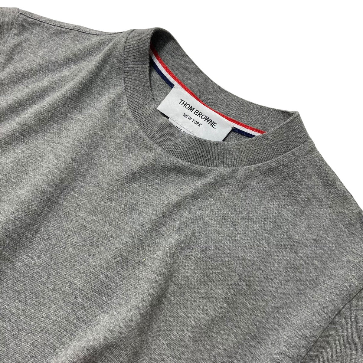 Thom Browne グレー 長袖カットソー 【Size 2】 Thom Browne グレー 長袖カットソー 【Size 2】