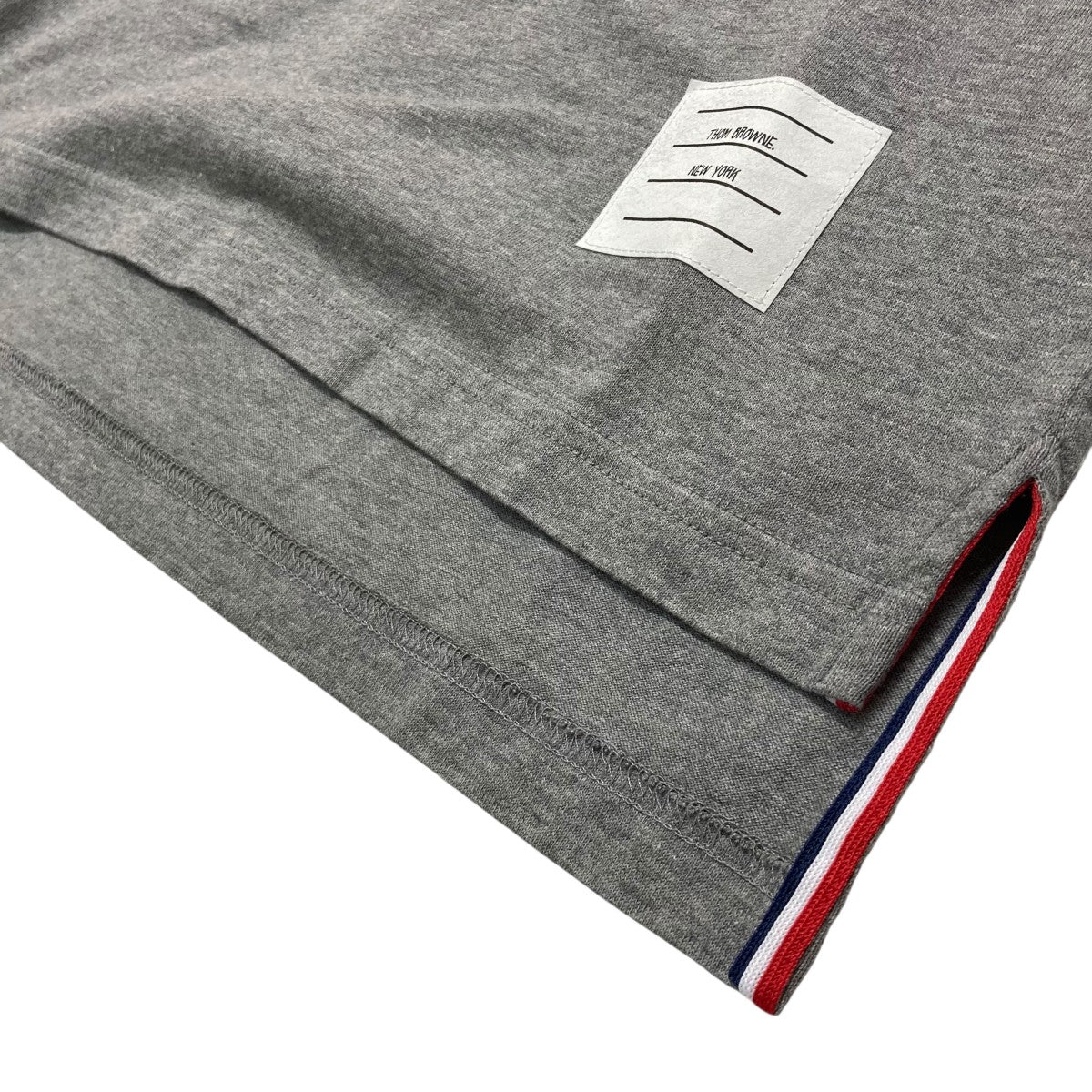 トムブラウン　クラシックロングスリーブポイントカラーシャツ　インリネン Thom Browne(トム・ブラウン) ジャージー2003 4バーTシャツ