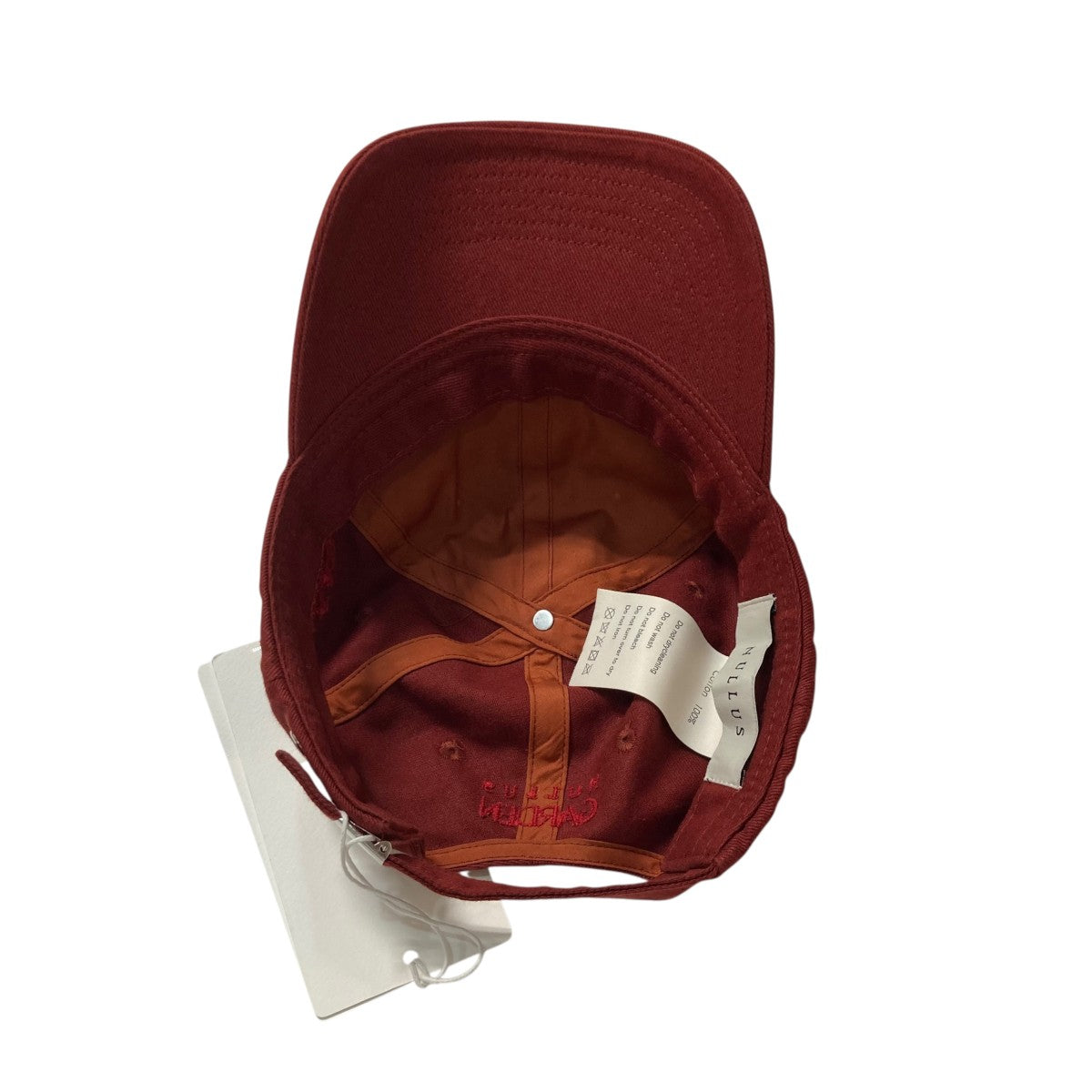 NULLUS GARDEN別注キャップNUAW25HAT003 古着・中古-4枚目のアイテム画像