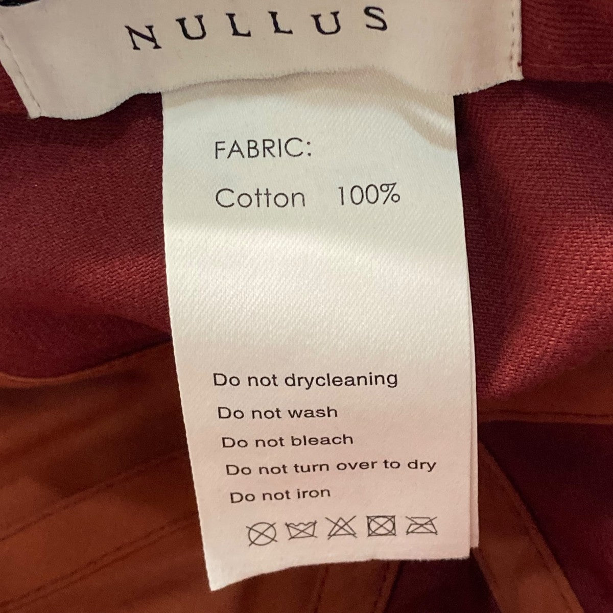 NULLUS(ヌル) GARDEN別注キャップNUAW25HAT003 NUAW25HAT003 レッド NULLUS(ヌル) GARDEN別注キャップNUAW25HAT003 NUAW25HAT003 レッド