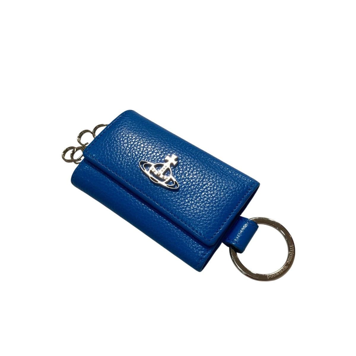 Vivienne Westwood オーブプレートレザーキーケース 古着・中古-1枚目のアイテム画像