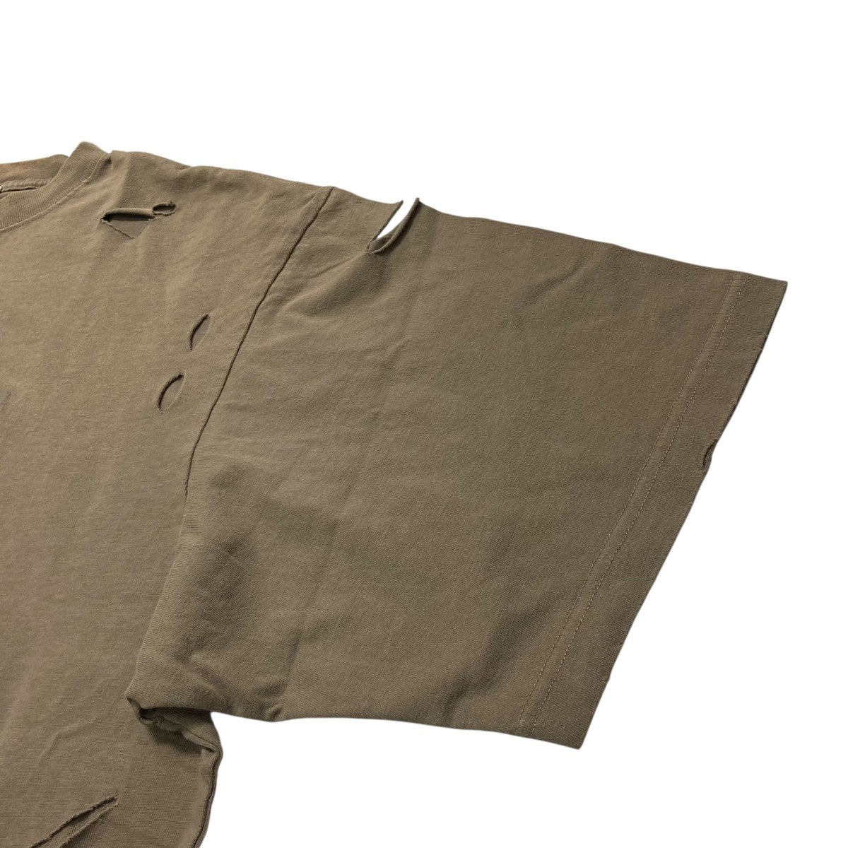 BALENCIAGA(バレンシアガ) 21SSデストロイ 加工ダメージコットンT