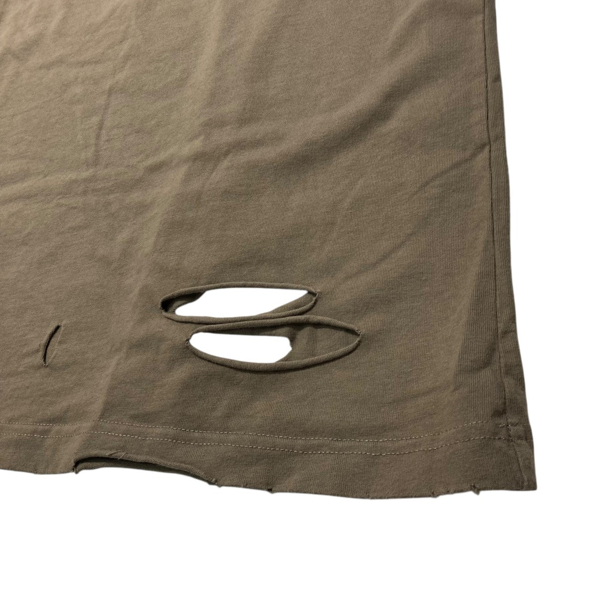 BALENCIAGA(バレンシアガ) 21SSデストロイ 加工ダメージコットンT