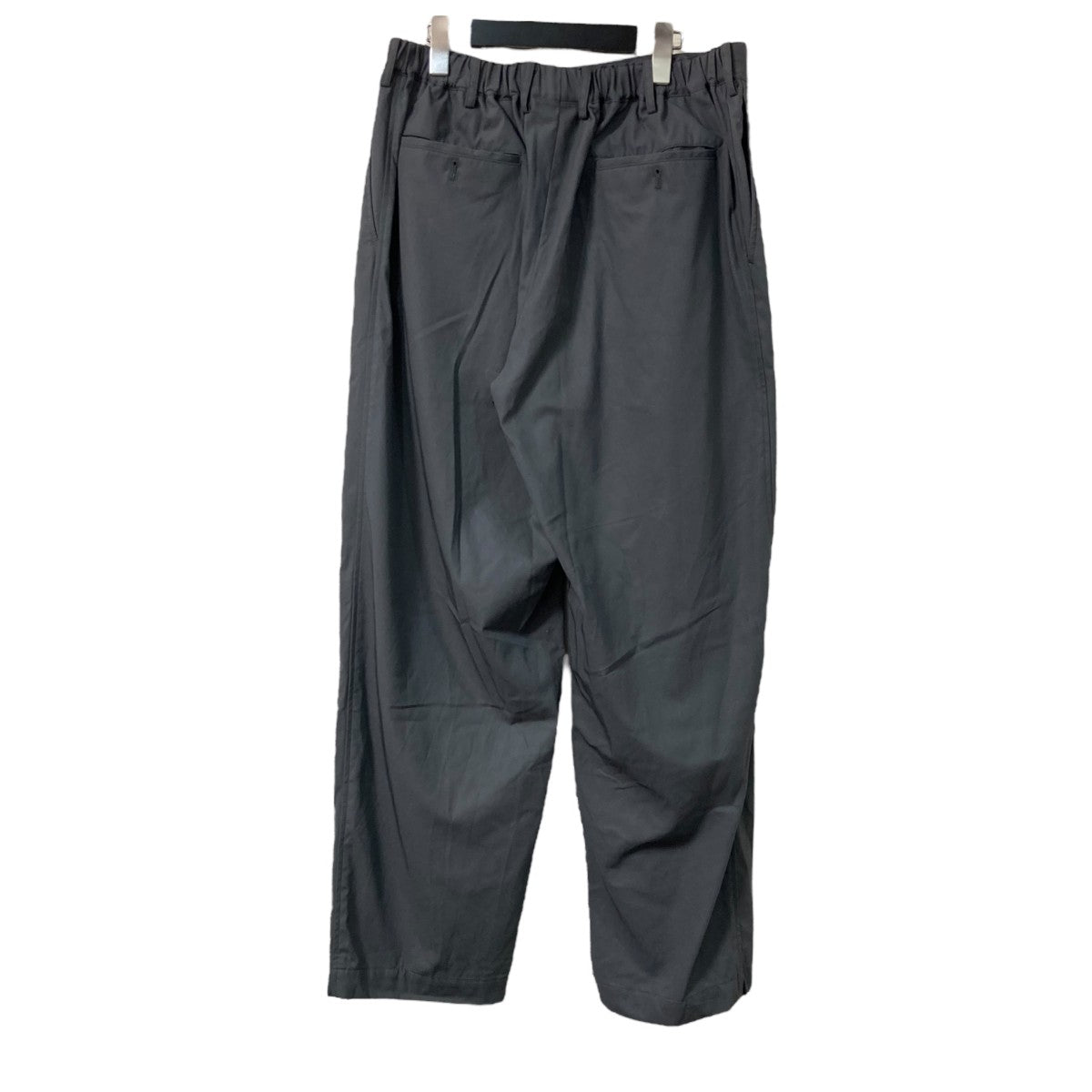 パンツ Graphpaper Silk Wool Tapered Slacks 1 Graphpaper/グラフペーパー】Silicon Poplin Two Tuck Easy
