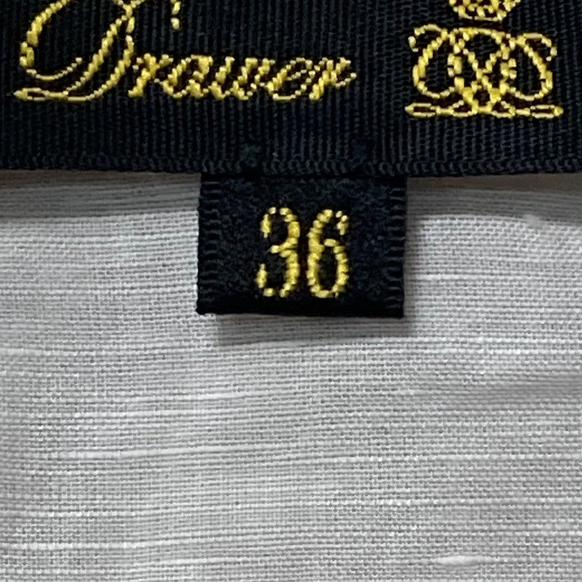 Drawer(ドゥロワー) スラブハーフスリーブブラウスコットン