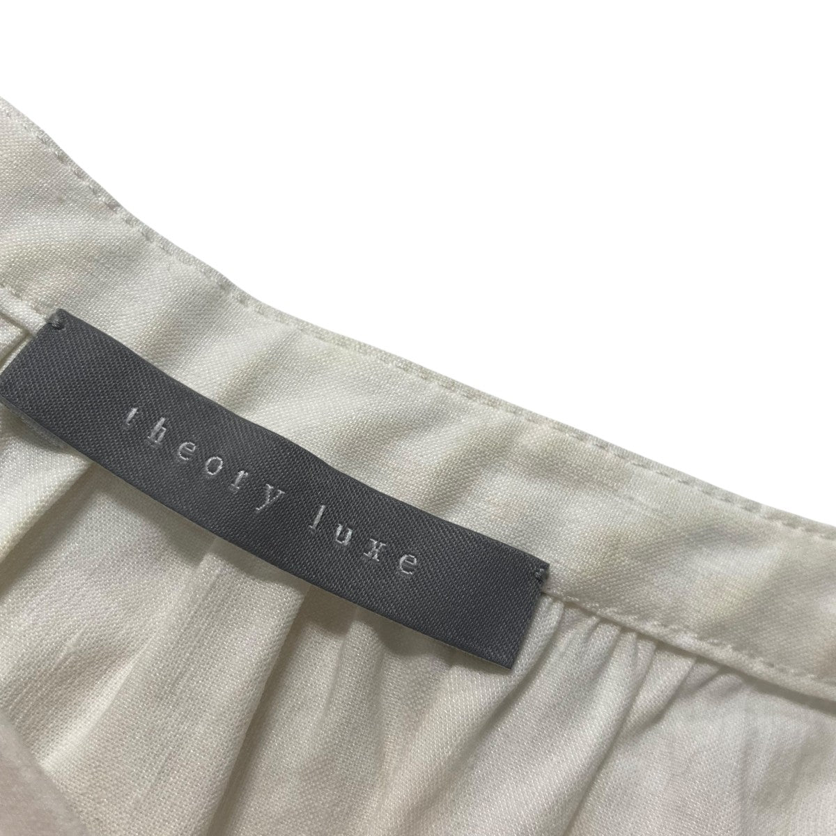 theory luxe Crisp Linen Kay半袖ブラウス03 3208231 古着・中古-6枚目のアイテム画像