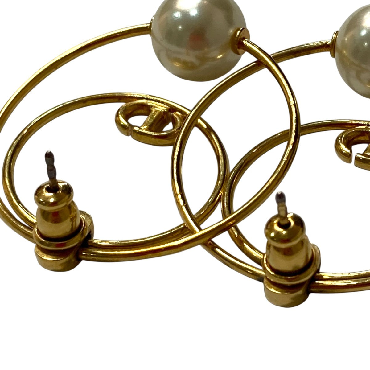 Dior パールデザイン ピアス Christian Dior(クリスチャンディオール) パールデザインピアス