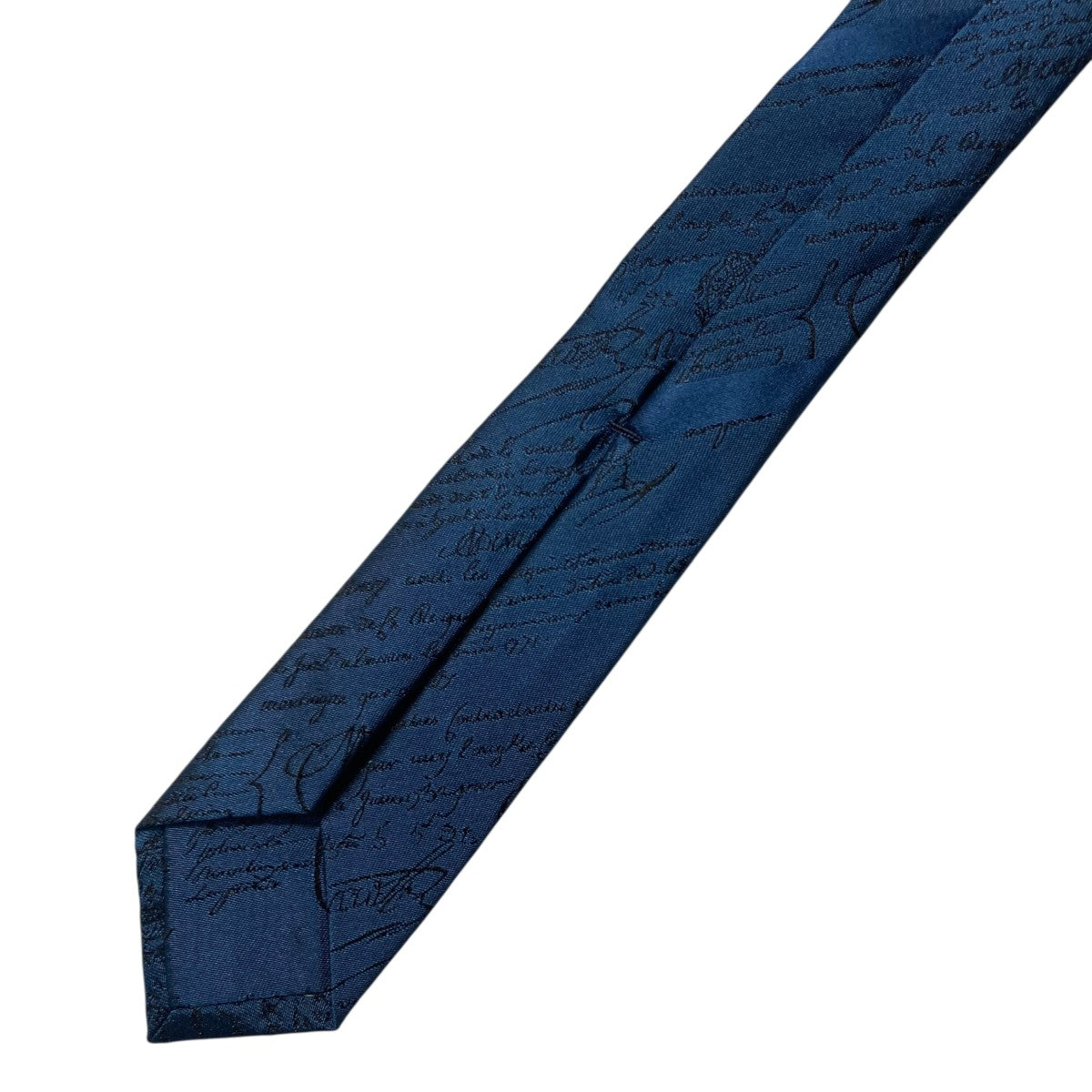 Berluti(ベルルッティ) シルクネクタイ ネイビー｜【公式】カインド
