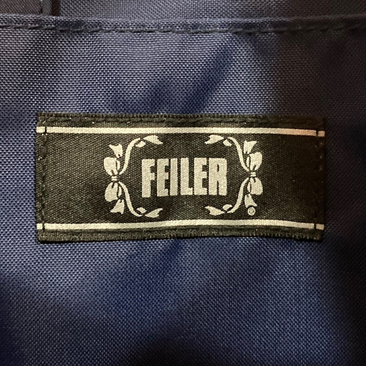 FEILER(フェイラー) ハイジ総柄トートバッグ ネイビー｜【公式