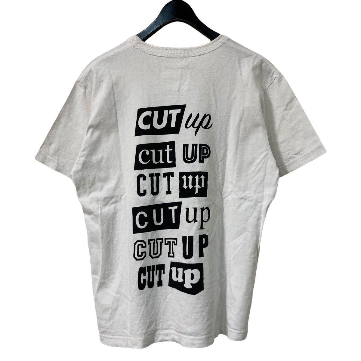 sacai CUT up TEEプリントTシャツ17-01430M 古着・中古-2枚目のアイテム画像