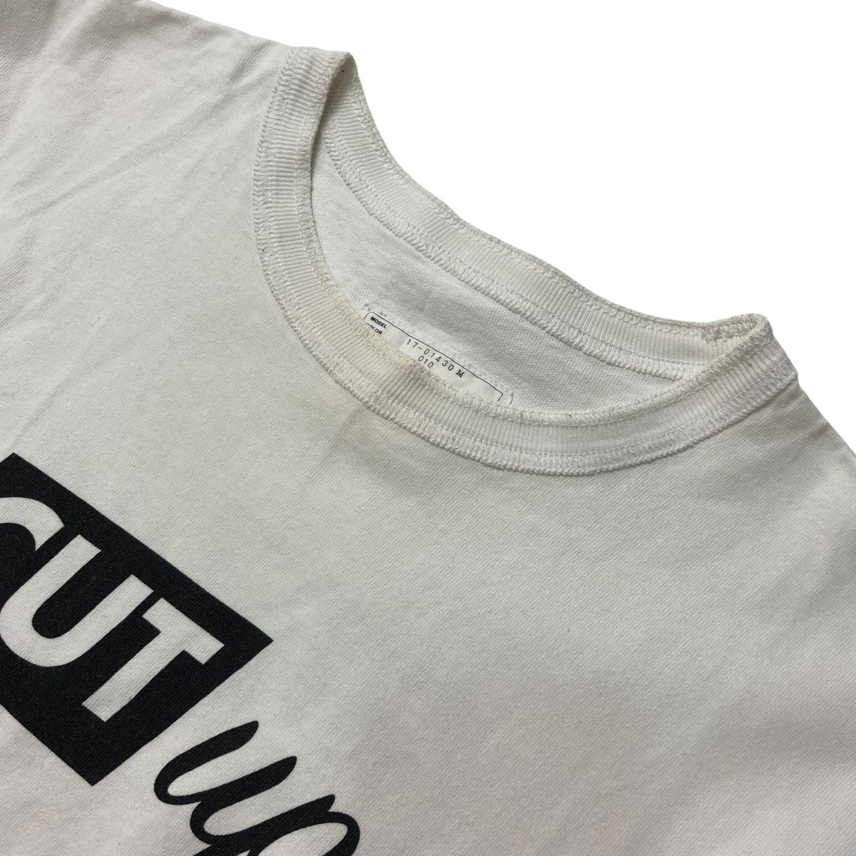 sacai CUT up TEEプリントTシャツ17-01430M 古着・中古-3枚目のアイテム画像