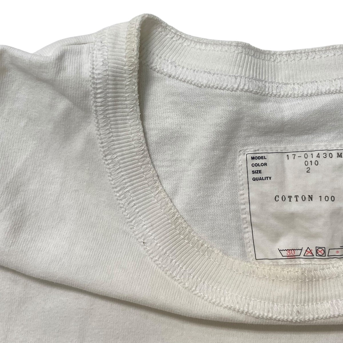 sacai CUT up TEEプリントTシャツ17-01430M 古着・中古-6枚目のアイテム画像