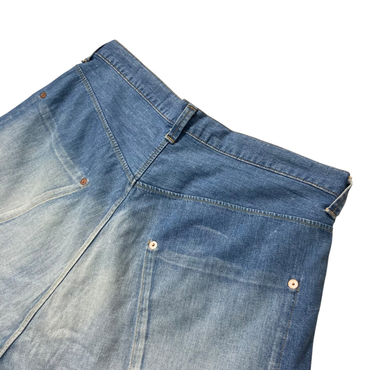 CLASS 25SS8oz SELVEDGE DENIMショートデニムCCFS03UNI B 古着・中古-4枚目のアイテム画像
