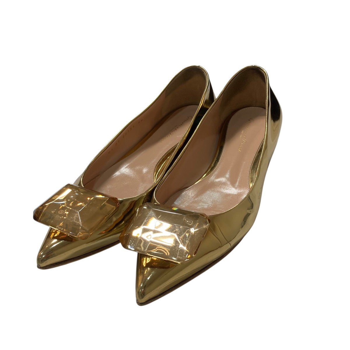 Gianvito Rossi JAIPUR 05ポインテッドトゥパンプス22131 古着・中古-1枚目のアイテム画像