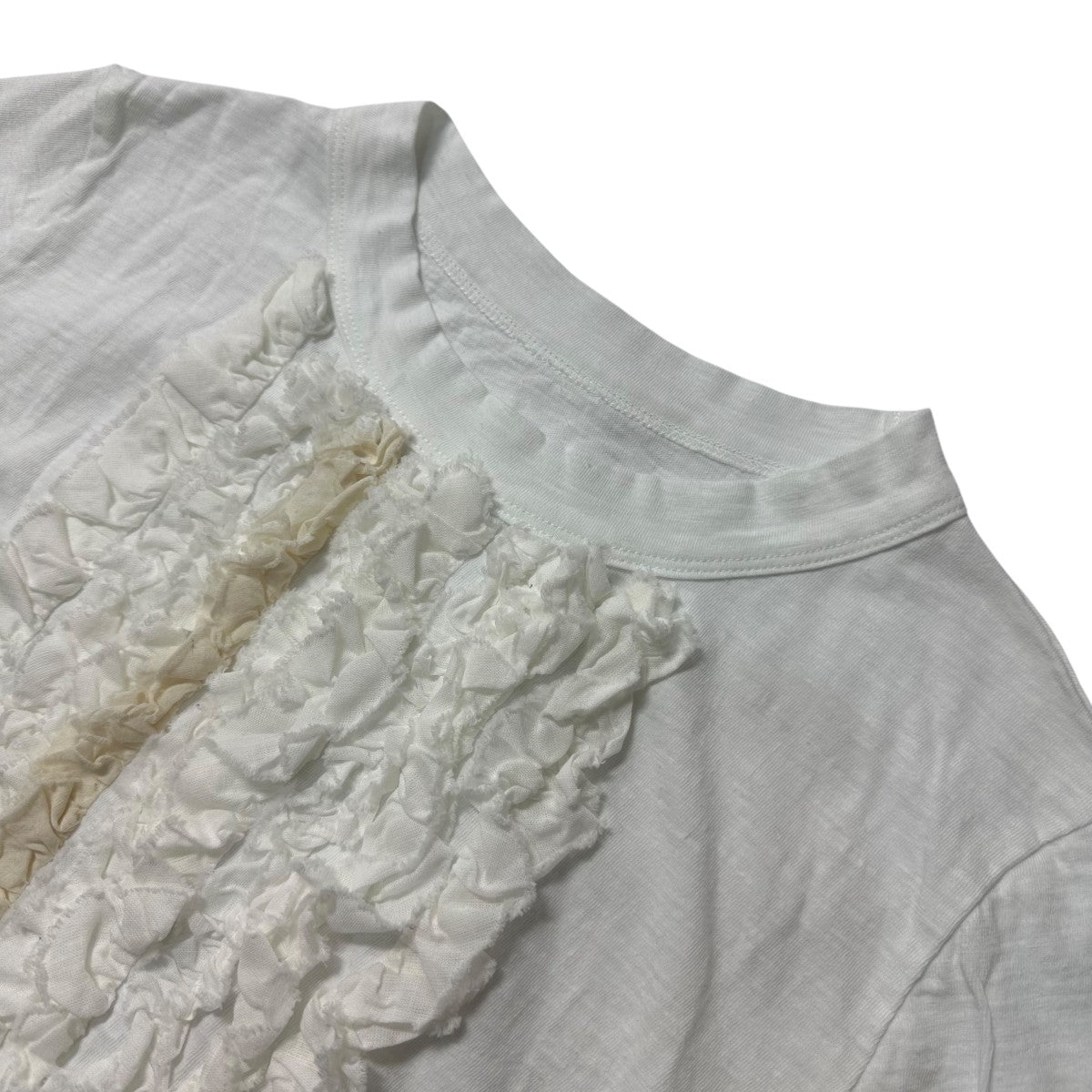 45R(フォーティファイブアール) フロントフリルTシャツ5047514