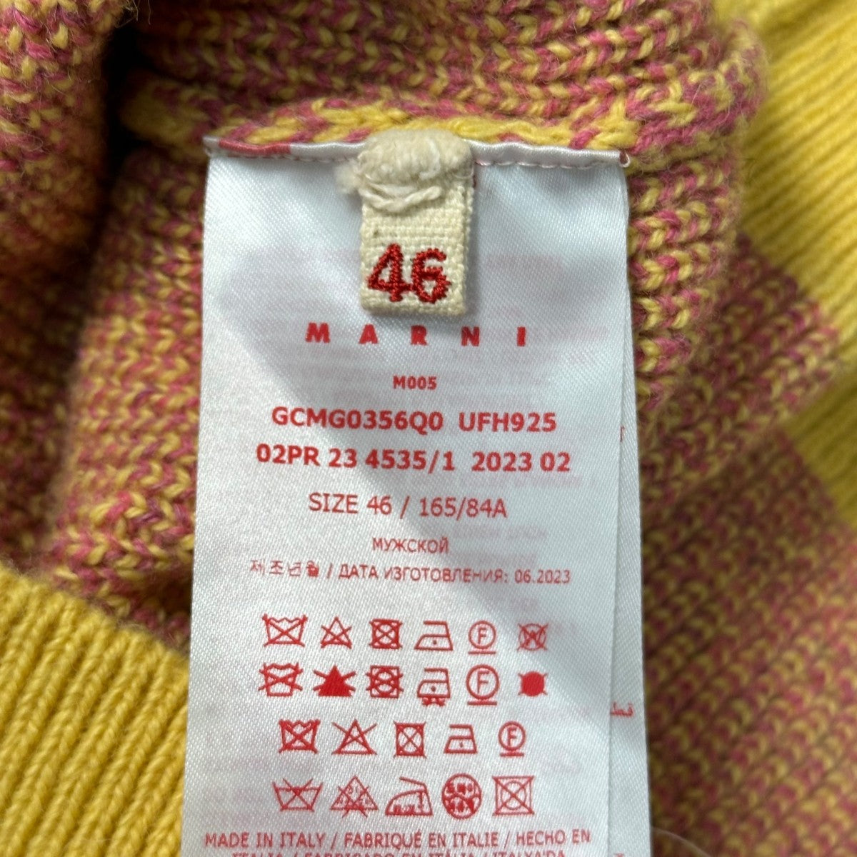 23AWクルーネックニットGCMG0356Q0