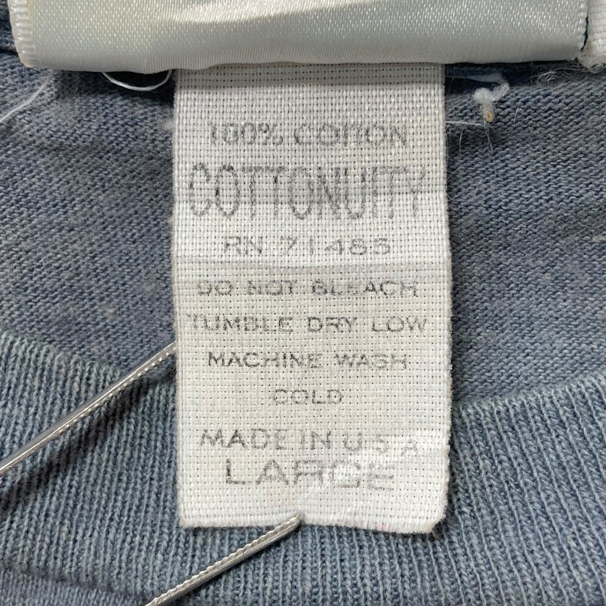 USED 90S TERMINATOR 2 MADE IN USAプリントTシャツ 古着・中古-9枚目のアイテム画像