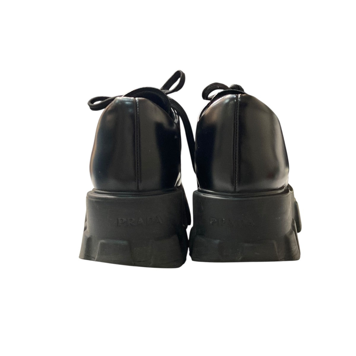 PRADA レザーシューズ 20SS Prada レザーシューズ | ブラック | FARFETCH JP
