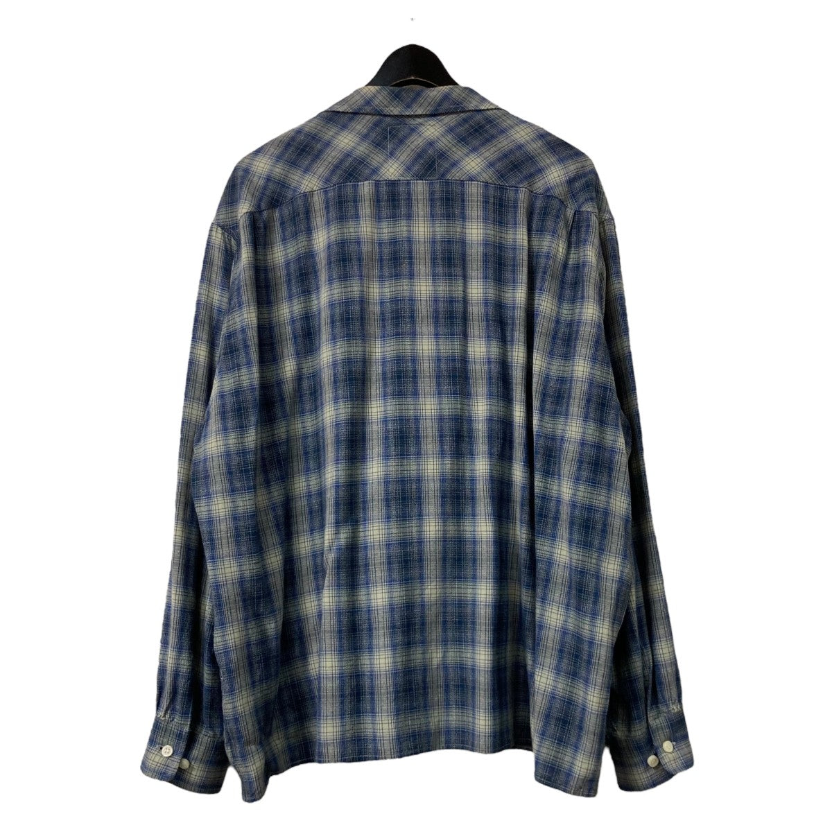 ALONE Inc Rayon Shirt Check Long サイズ3 Big Rayon Shirt Check – ALONE