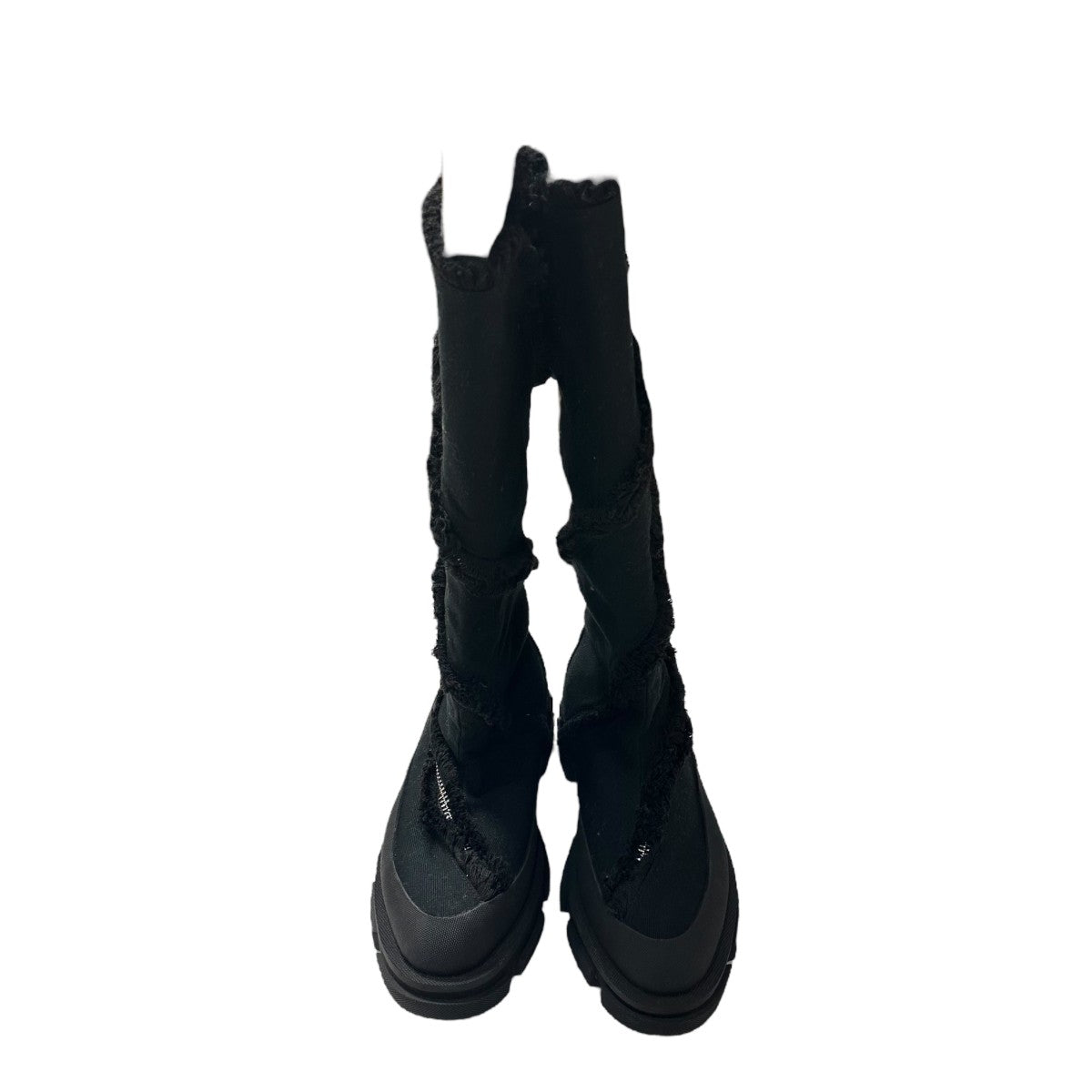 WOAOLONG ブラック フルジップフーディ M over size half zip nylon po / black | wee9s | ウィークス