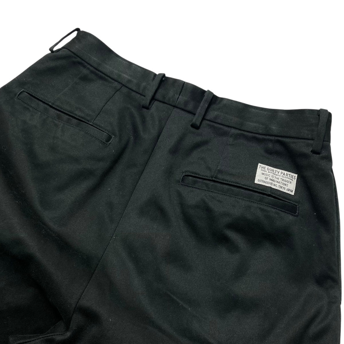 WACKO MARIA ワコマリア ワークパンツ M ブラック WACKO MARIA (ワコマリア) MINEDENIM / TAPERED DENIM