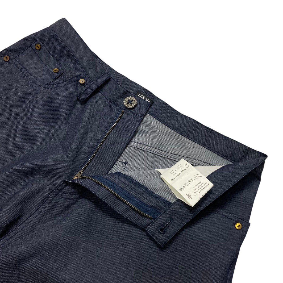 LES SIX(レシス) daily denim pantパンツtjugonio 8 pt dlyp