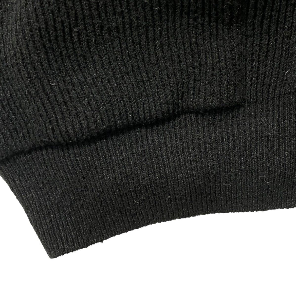 バトナー Batoner ラミー24SS カーディガン　ブラック BEAMS PLUS（ビームス プラス）【別注】BATONER / LAMY V NECK