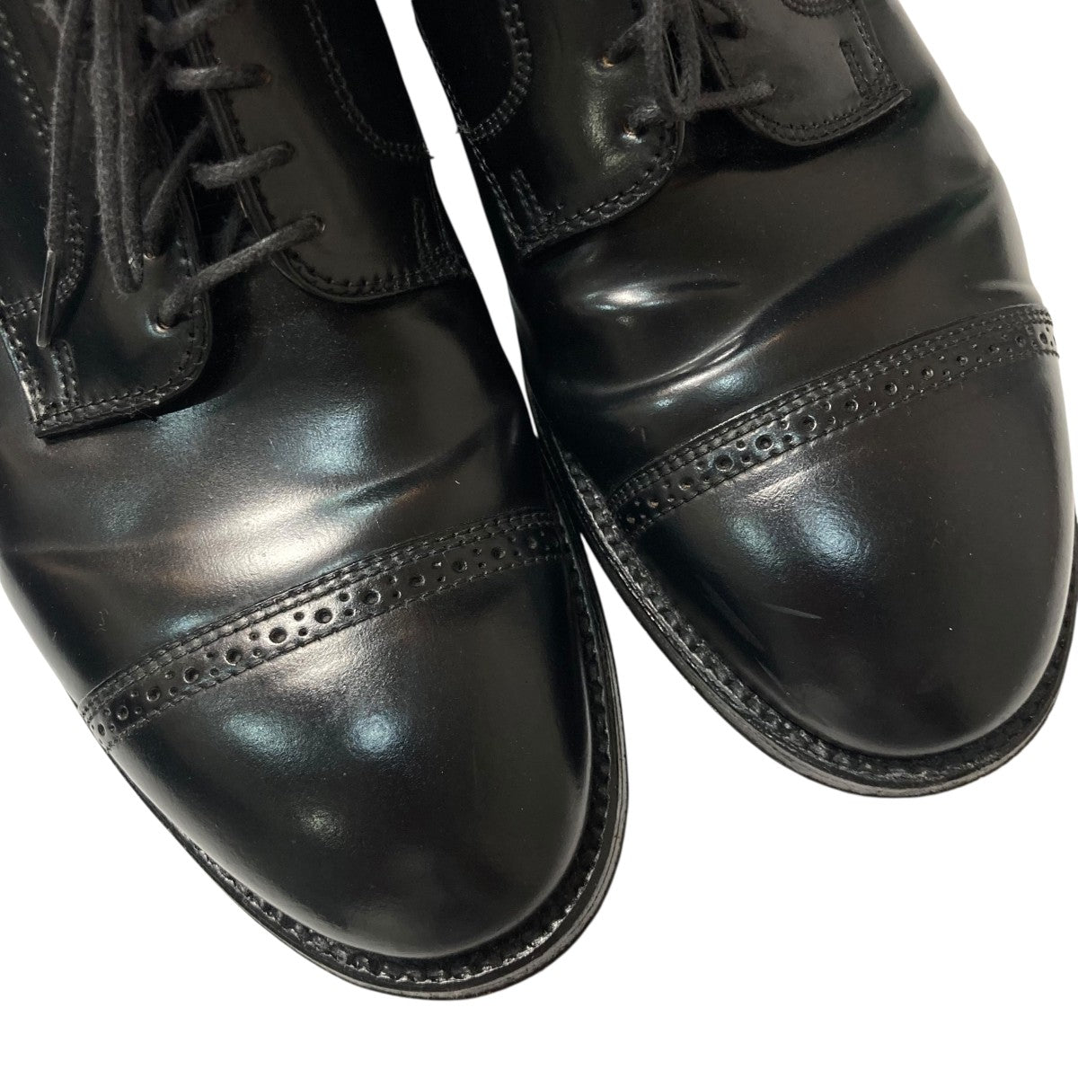 ALDEN(オールデン) Black Cordovan Cap Toeストレートチップ