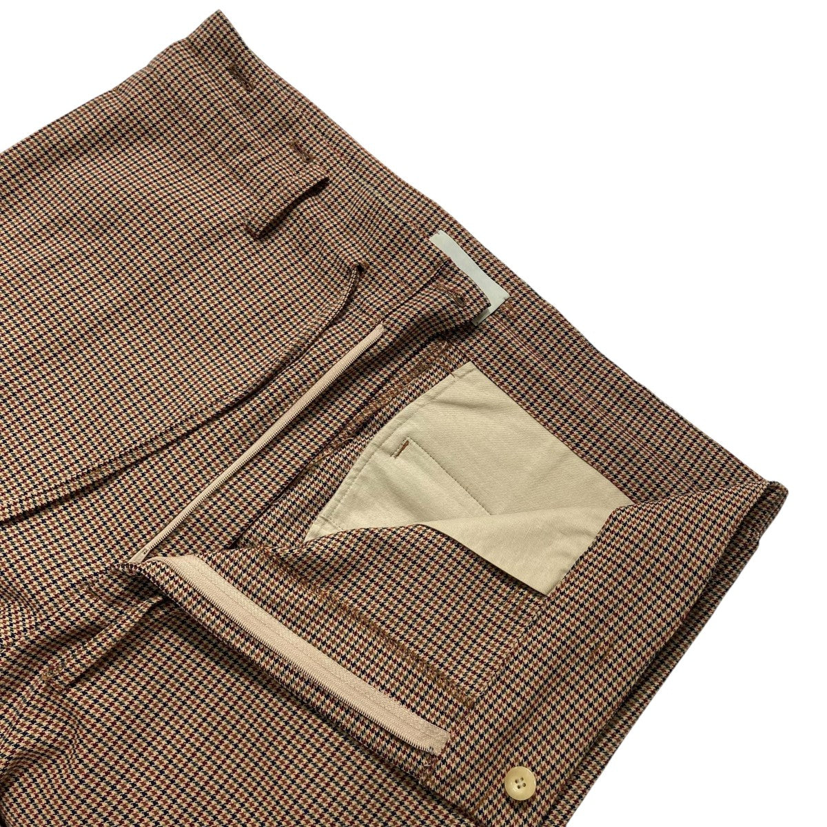 パク・ヨンハ in 1095's YOKE(ヨーク) 19SSWIDE PAJAMA千鳥柄イージーパンツYK19SS0033P