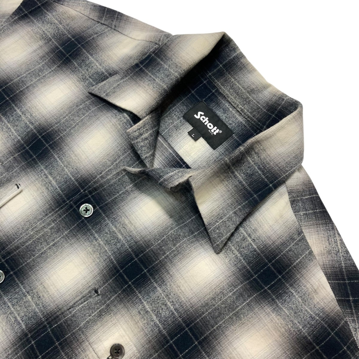 RRL cotton ombre check shirt シャドーチェック RRL cotton ombre check shirt シャドーチェック