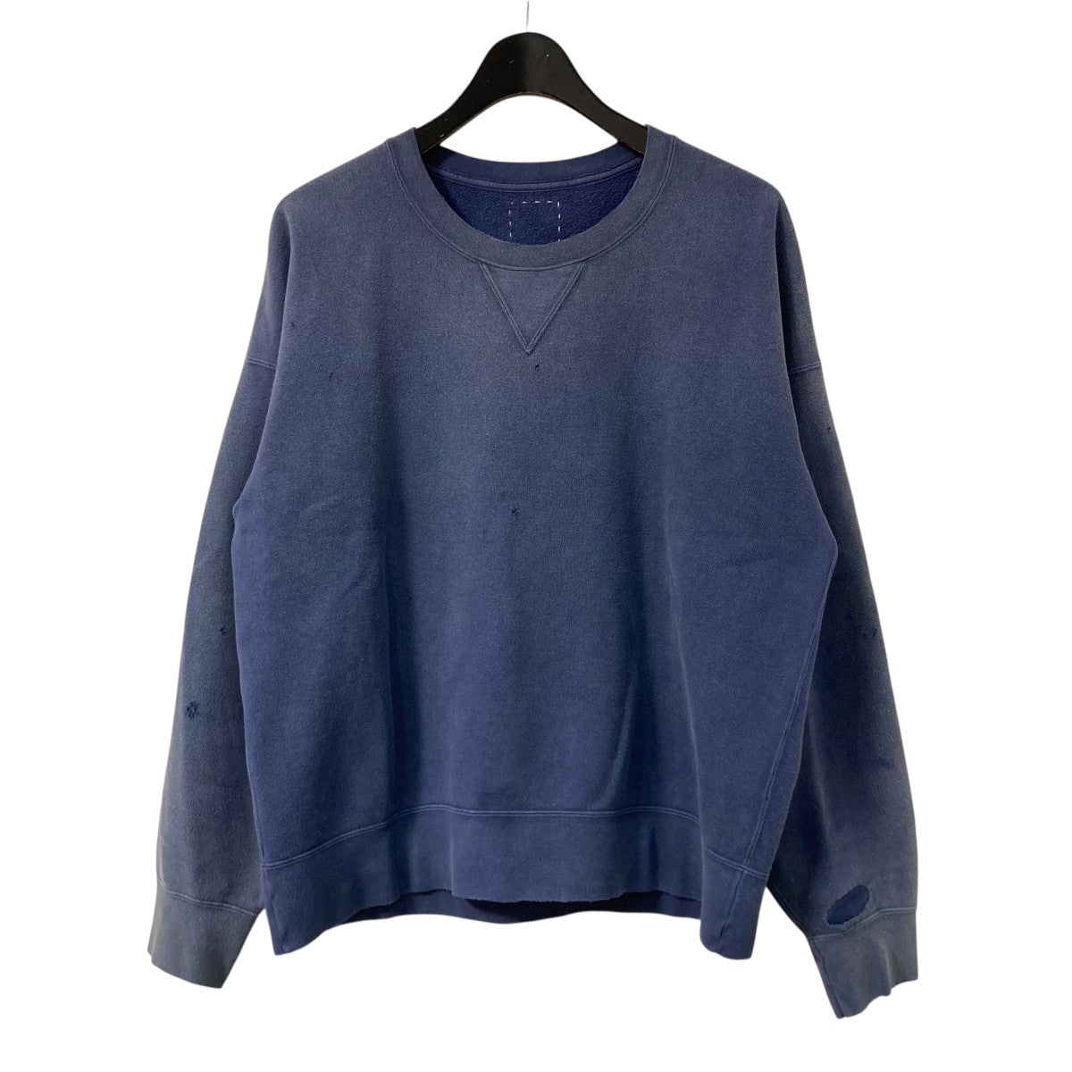 visvim ビズビム　15AW 藍染　ヘンリーネック　スウェット　2 VISVIM ビズビム 0123205010012 AMPLUS SB HOODIE P.O. (N.D.