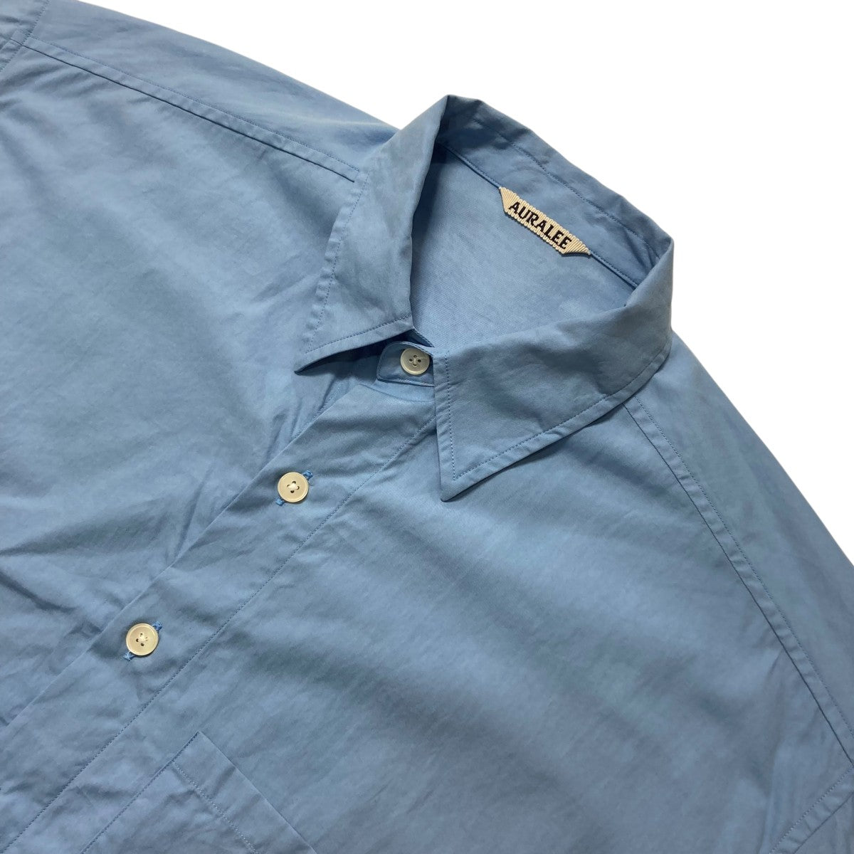 25SSWASHED FINX TWILL BIG HALF SLEEVED SHIRT半袖シャツA25SS03TN