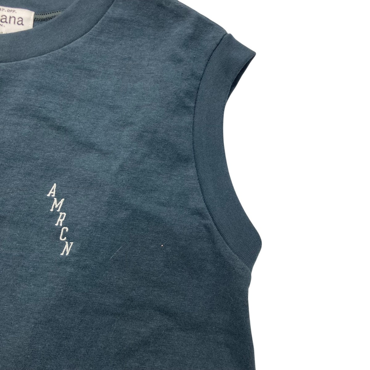 Americana(アメリカーナ) 脇ダーツラウンドヘムタンクトップ